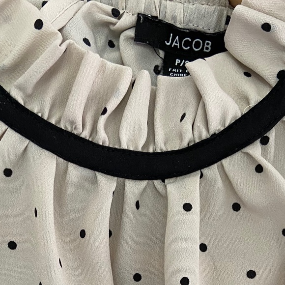 Jacob Polka Dot Sleeveless Blouse - Picture 4 of 5